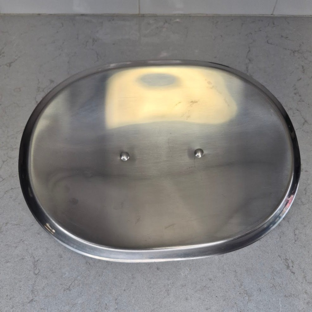 All-Clad Slow Cooker SC01 Lid Only Stainless Steel Oval Replacement Silver